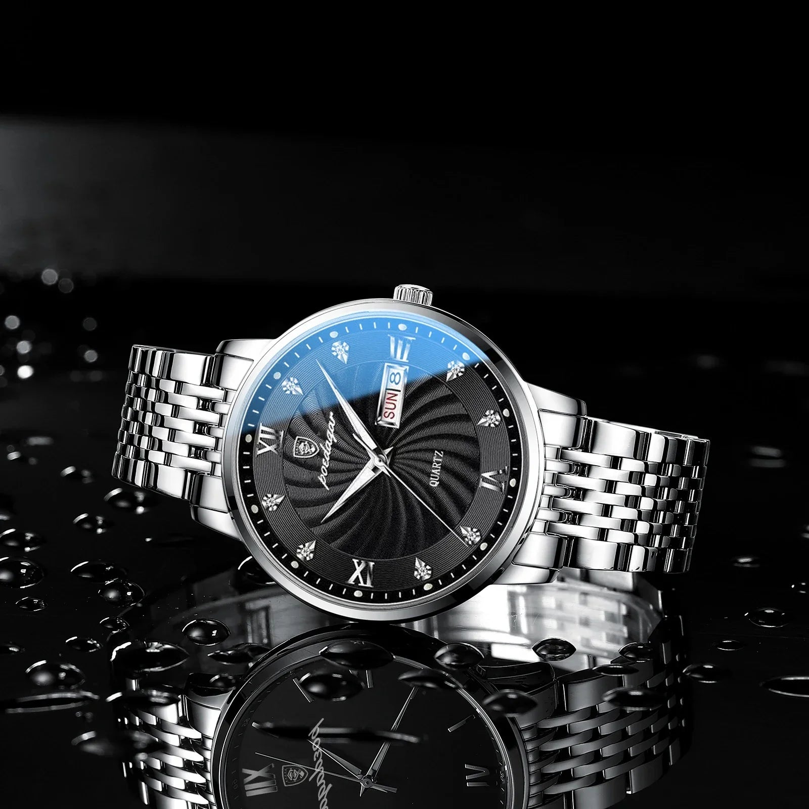 Montres lumineuses de luxe pour hommes