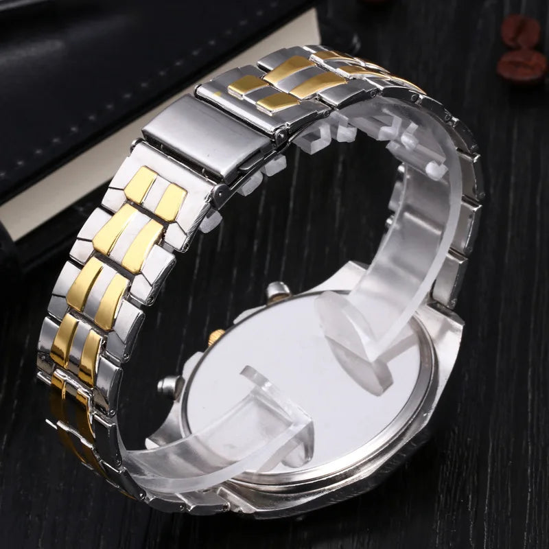 Montre-bracelet classique à quartz pour hommes